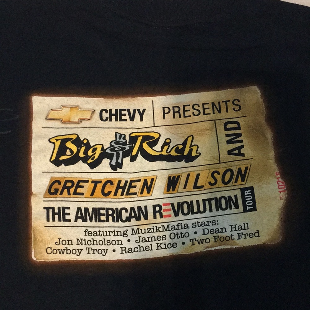 Big & Rich Muzik Mafia Band Tee Size Medium - Picture 3 of 3